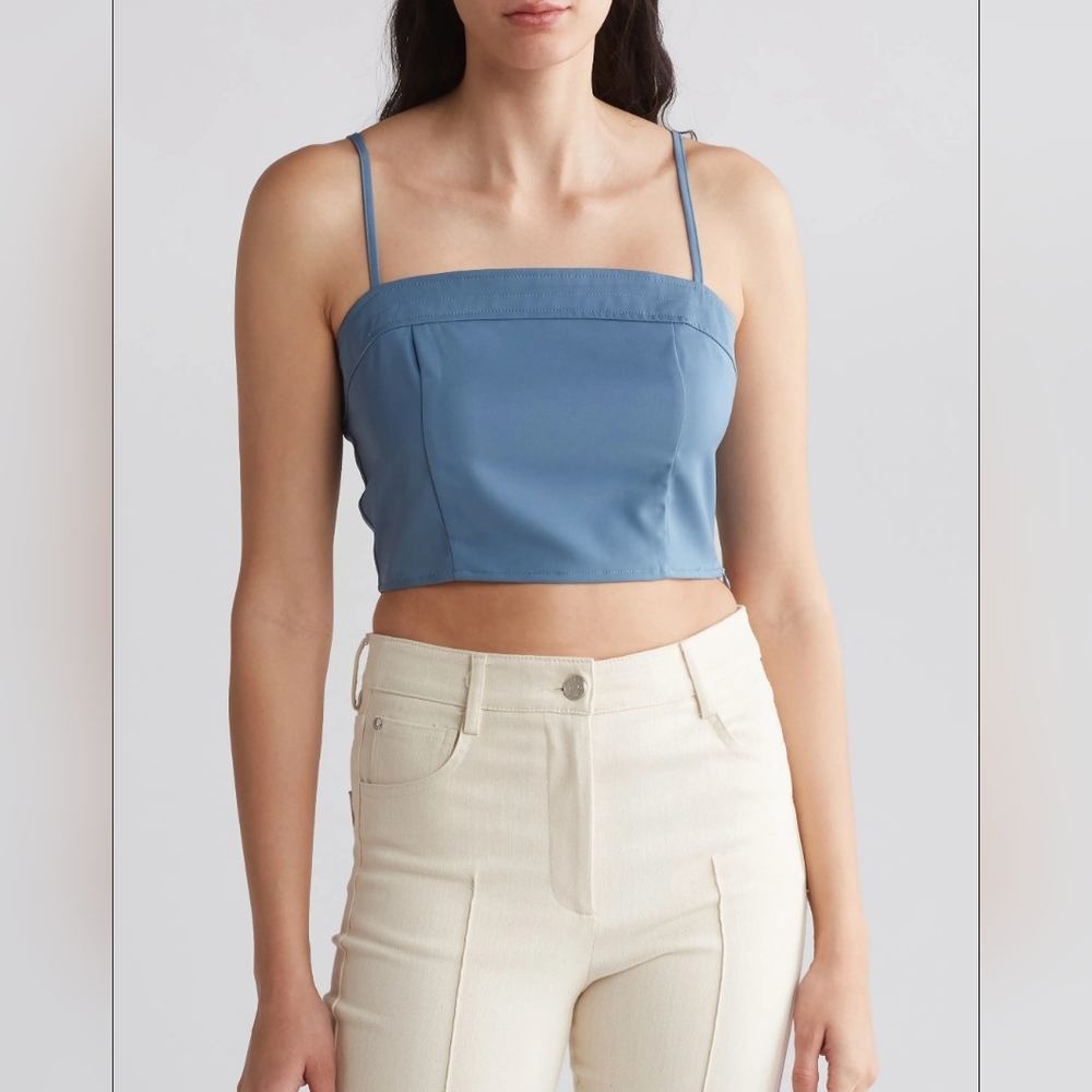 ACOA WOMEN'S PARTY STARTER CROP TOP SIZE SMALL NWT